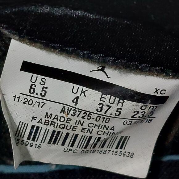 Jordan 1 Retro High Sneakers Women's Sz 6.5 Satin Shattered Backboard AV3725-010 - Picture 8 of 8